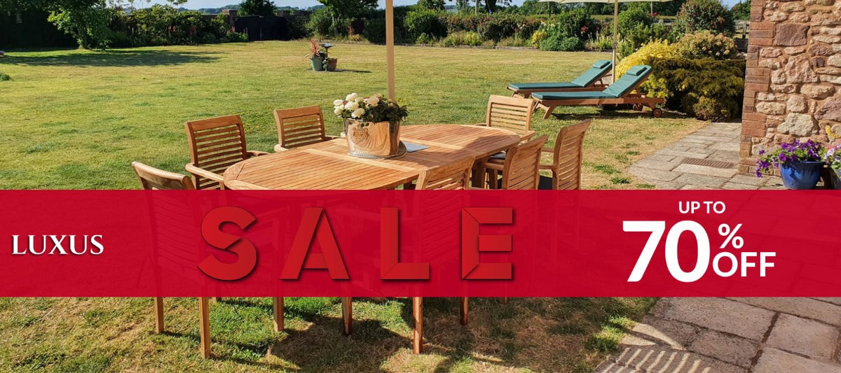 Luxus Teak Garden furniture SALE!