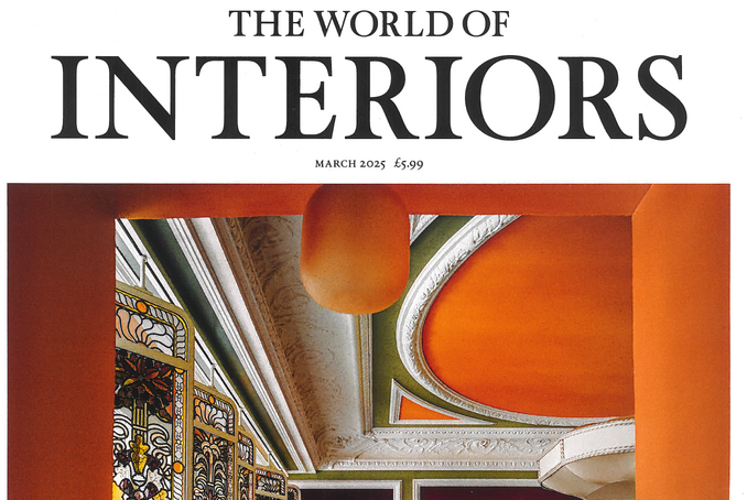 The World of Interiors Features Luxus Home & Garden for March 2025!