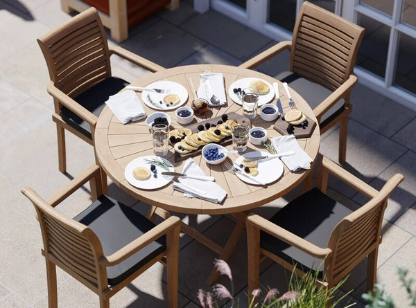 teak dinning set